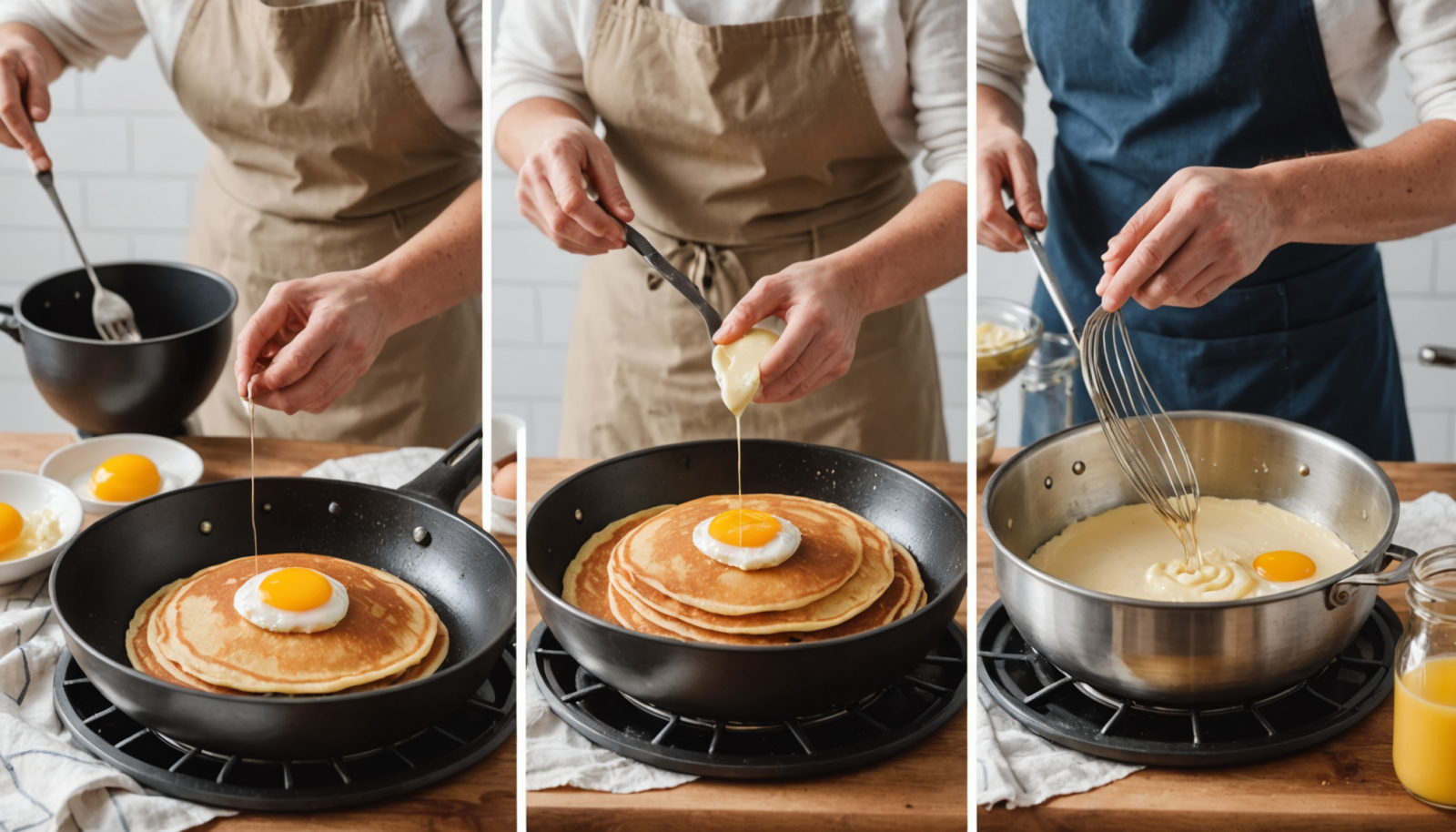 découvrez comment réussir des fluffy pancakes légers et moelleux chez vous grâce à nos astuces simples et recettes faciles. savourez un petit-déjeuner parfait fait maison !