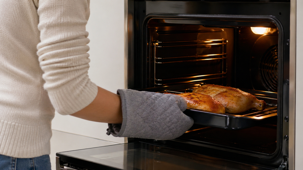Cuisse de poulet au four